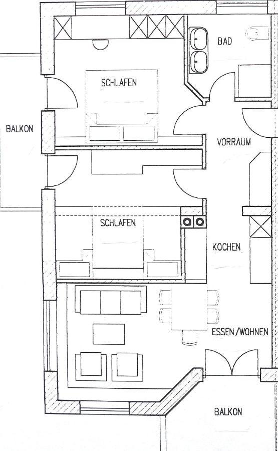 Bauernhof Ober Apartment Birnbaum Bagian luar foto